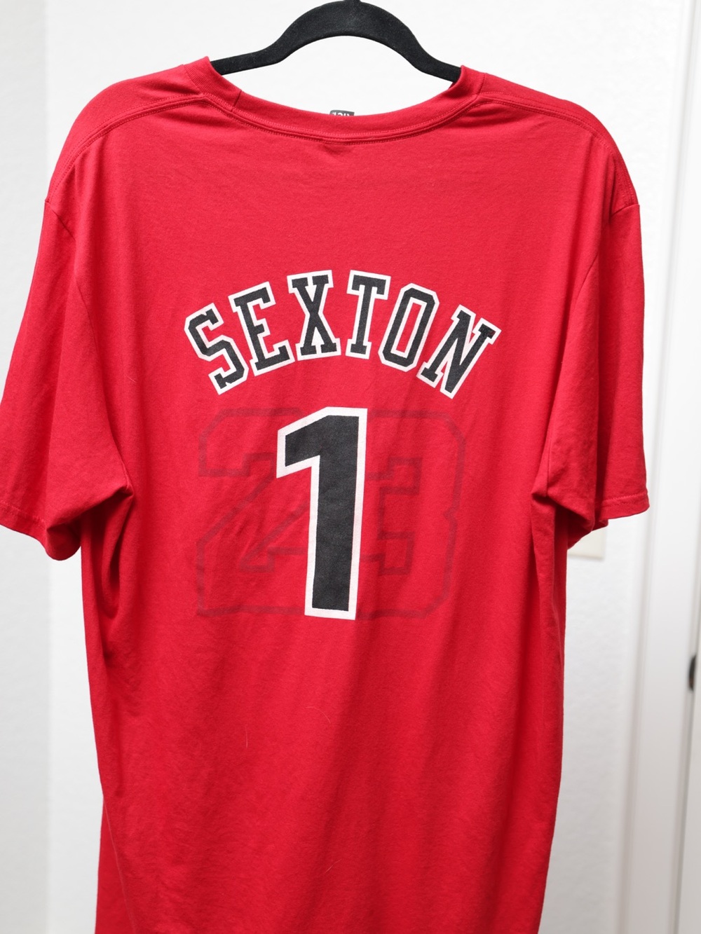 Chase Sexton 2023 AMA 450 Supercross Champion Red T-Shirt XL
